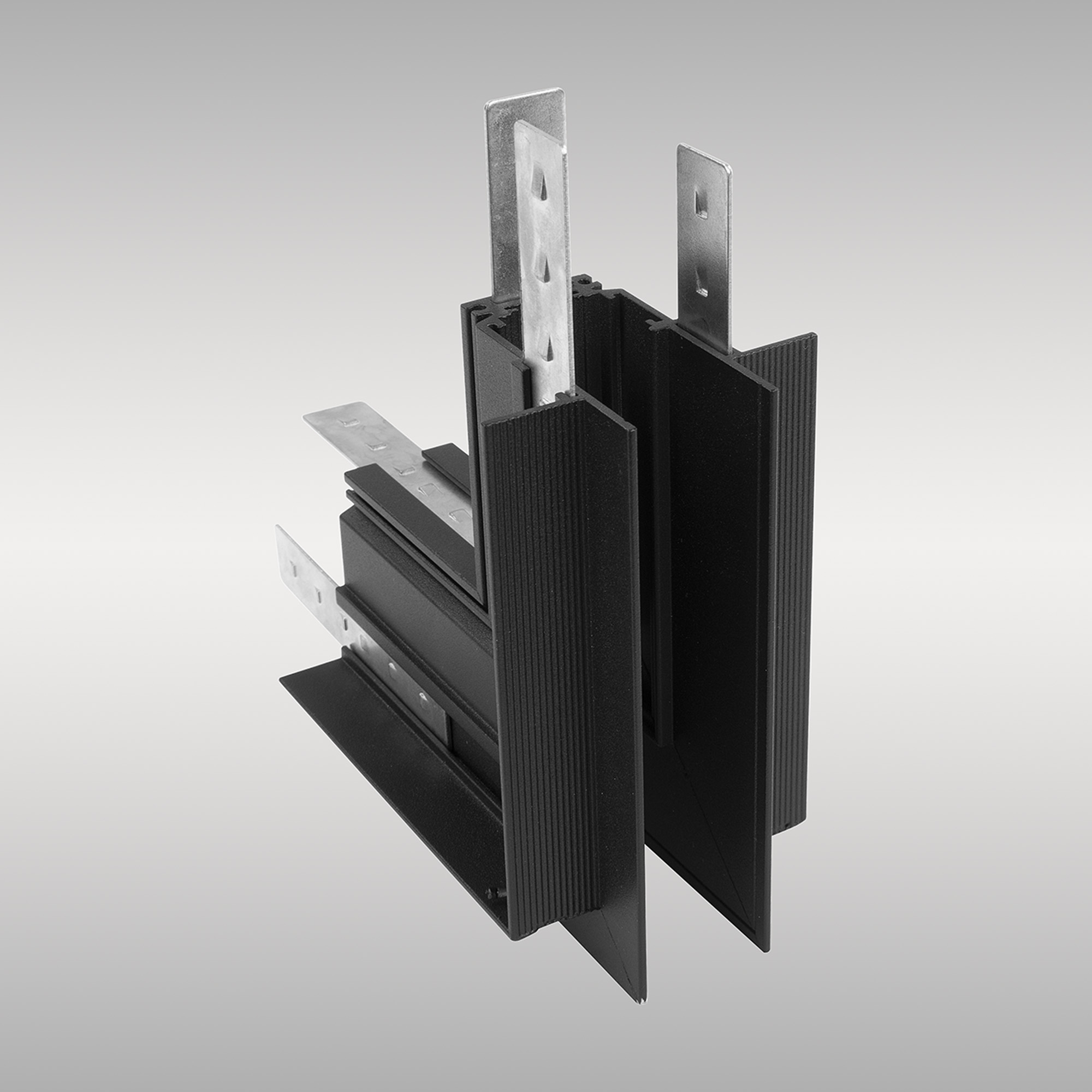 Magneto Recessed Black Tracks And Accessories Mantra Fusion Track Accessories